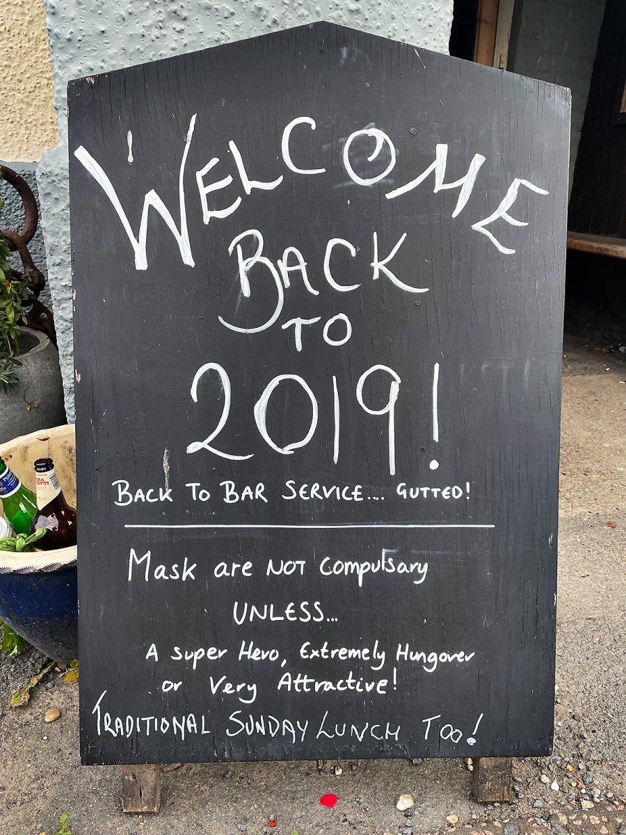covid's over, didn't you know?