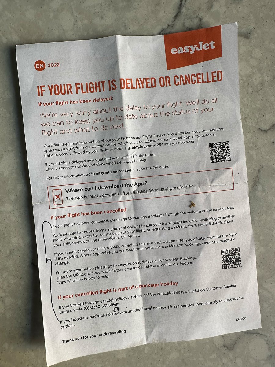 DO NOT FLY EASYJET