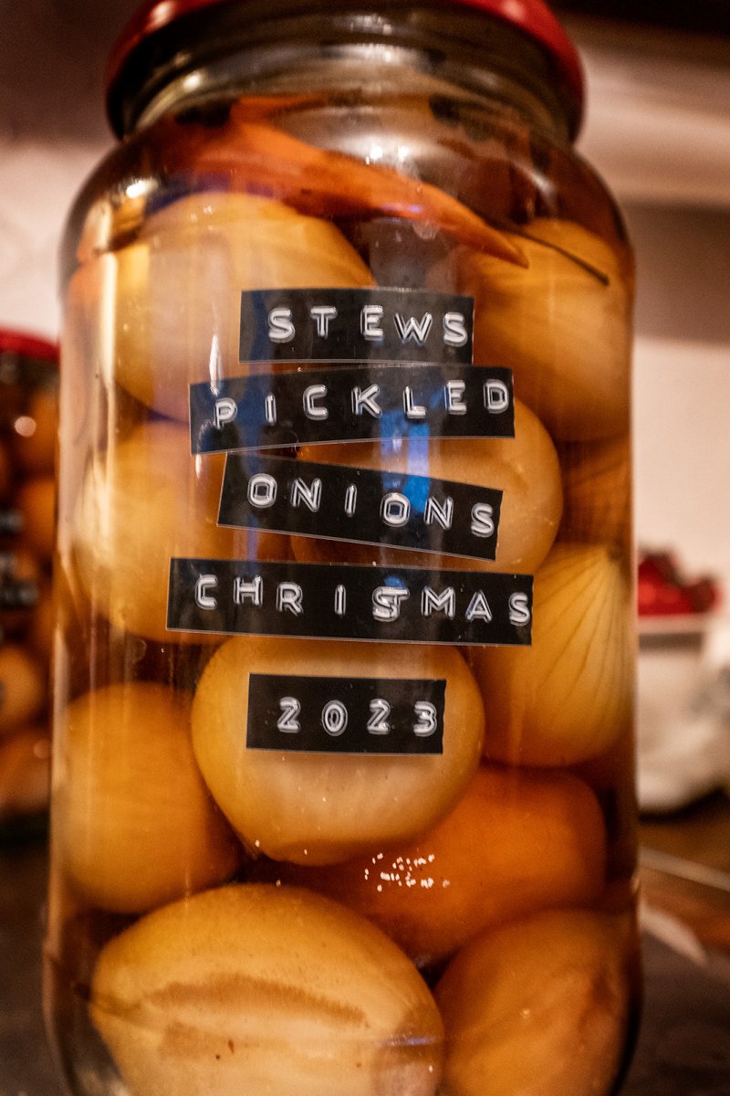 STEWS PICKLED ONIONS CHRISTMAS 2023