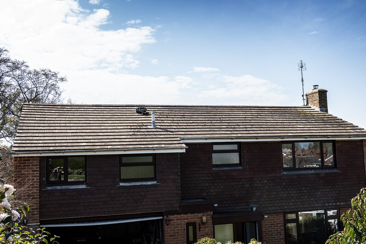 mum and dad's roof