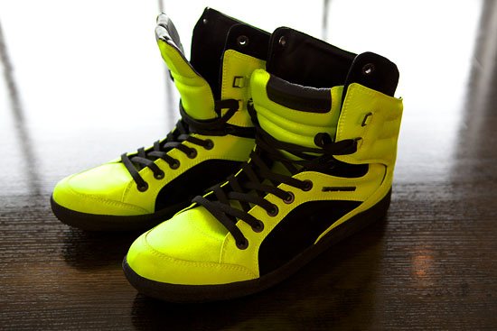 fluorescent armani