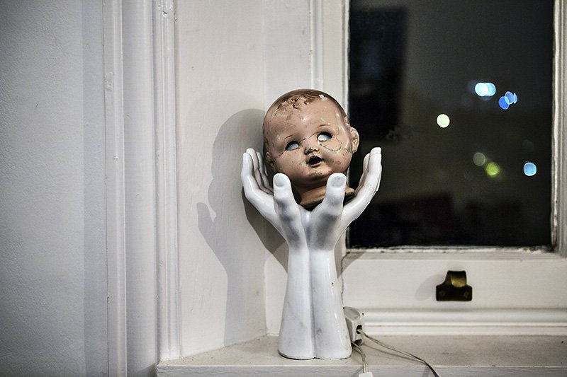 head in hands