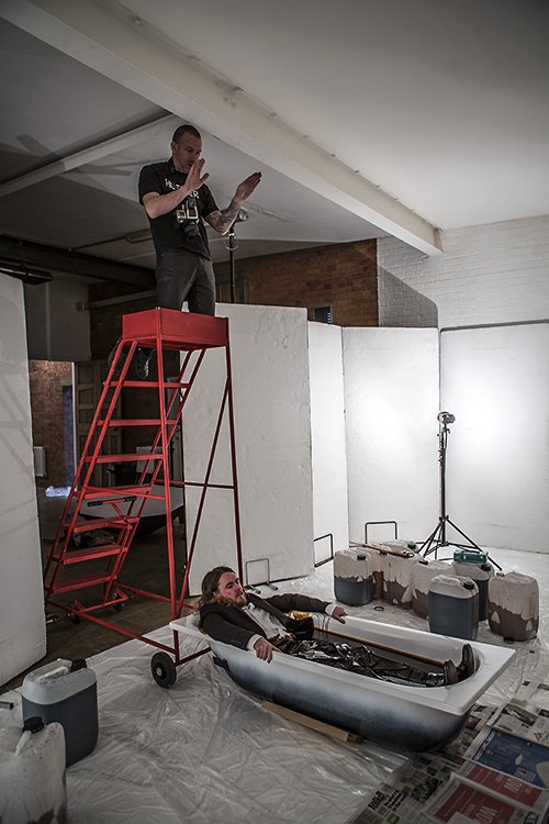 mike hughes BTS