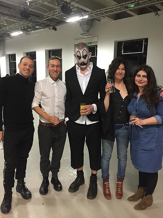 two faced clown