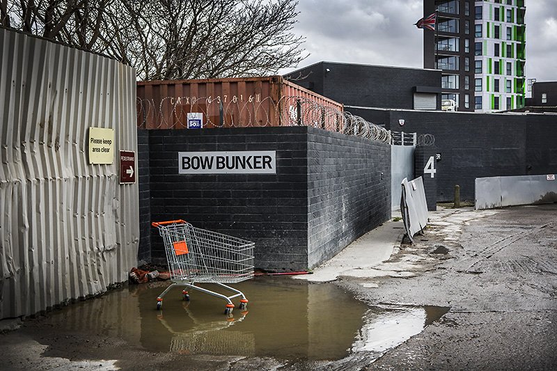 the BOW BUNKER